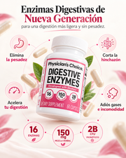 digestive enzymes// Probióticos y enzimas para aliviar tu digestión